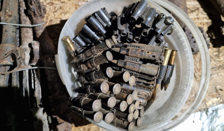 Policjanci zabezpieczyli niebezpieczny arsenał z II wojny światowej