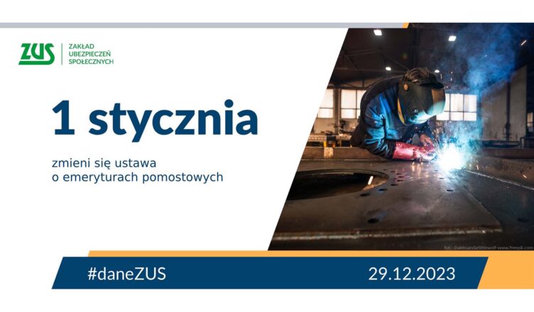 Od 2024 roku zmiany w emeryturach pomostowych