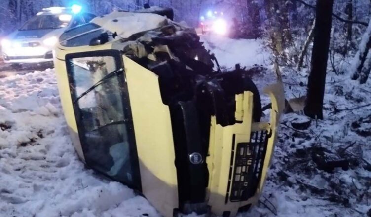 Niebezpiecznie na drogach północnego Mazowsza