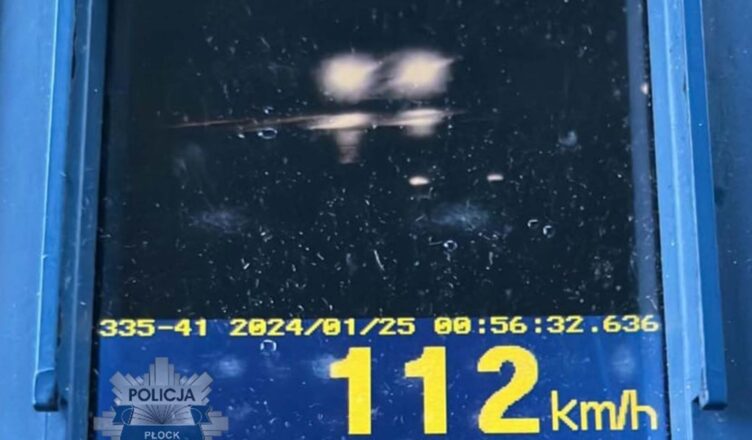 Drogówka ostudziła emocje amatorowi szybkiej jazdy