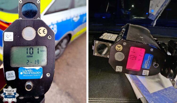 Piraci drogowi, zatrzymani w Mdzewie. Stracili prawo jazdy, zostali ukarani mandatami po 3 tysiące zł