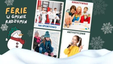 Ferie zimowe 2024 w Gminie Radzymin