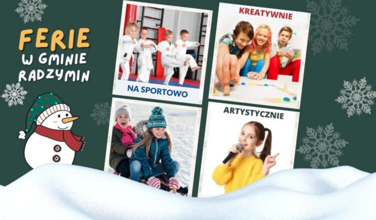 Ferie zimowe 2024 w Gminie Radzymin