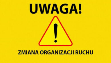 Ząbki - Ulica Kołłątaja w jednym kierunku