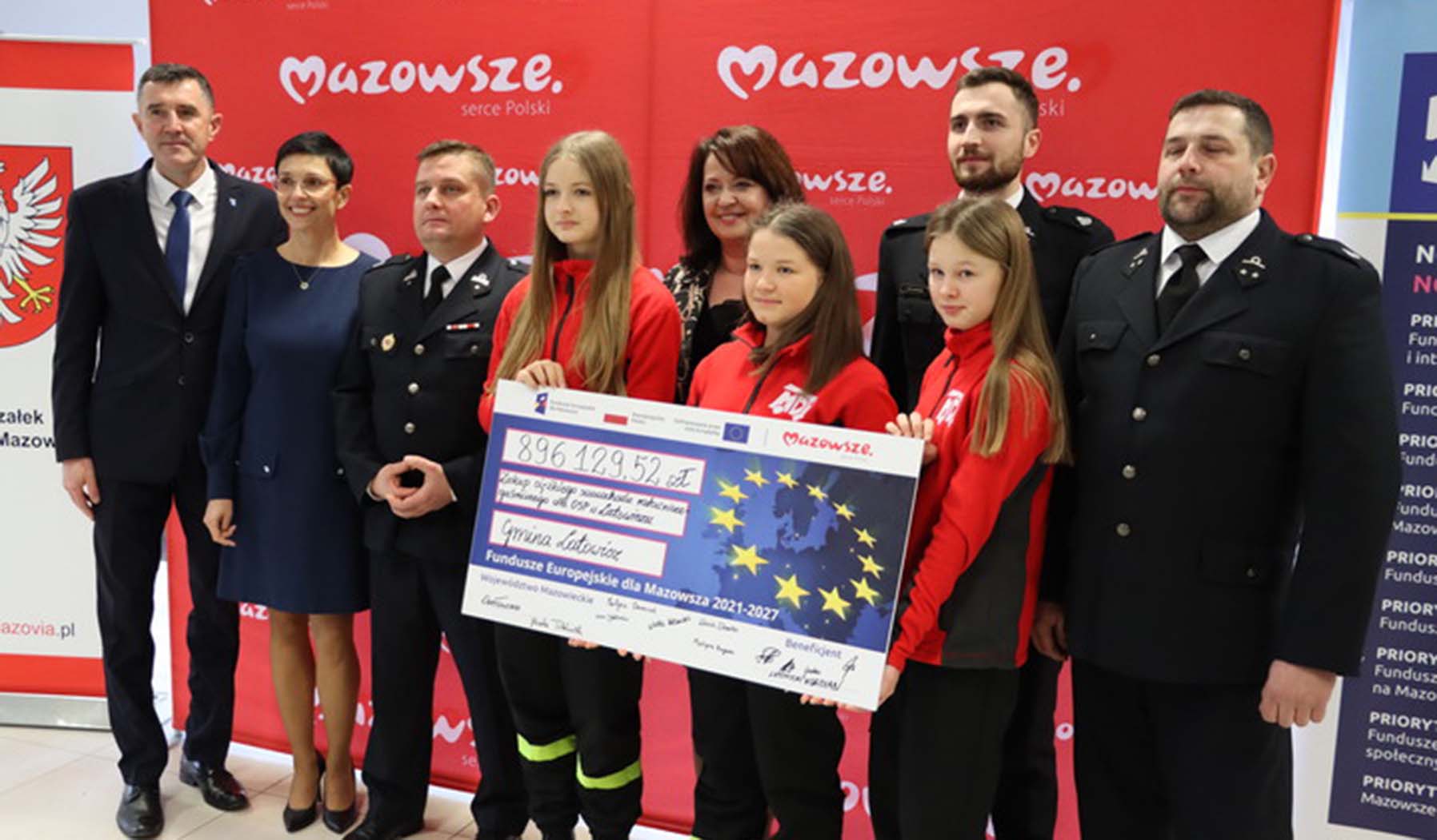 Ponad 5,2 mln zł z UE na zakup nowych wozów strażackich dla druhów z powiatu mińskiego