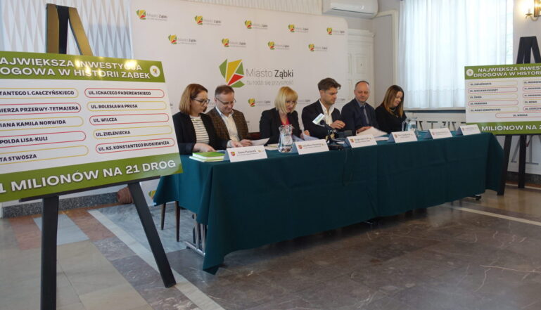 Ząbki - 21 milionów na 21 dróg