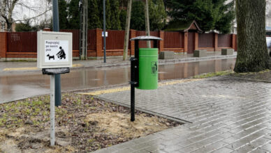 Zielonka - nowe elementy w miejskiej przestrzeni