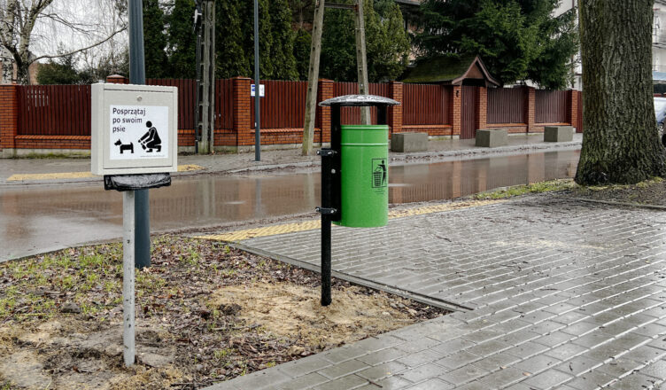 Zielonka - nowe elementy w miejskiej przestrzeni