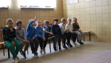 Magiczny dywan w Szkole Podstawowej im. Królowej Jadwigi w Tłuszczu