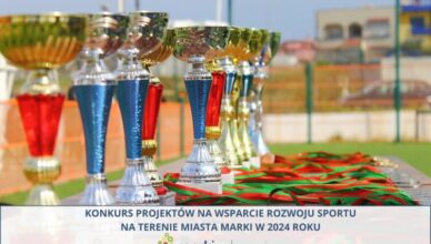 Marki - konkurs na wsparcie rozwoju sportu w 2024 roku