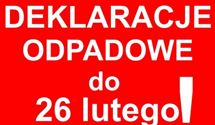 Marki - złóż deklarację odpadową na 2024 rok