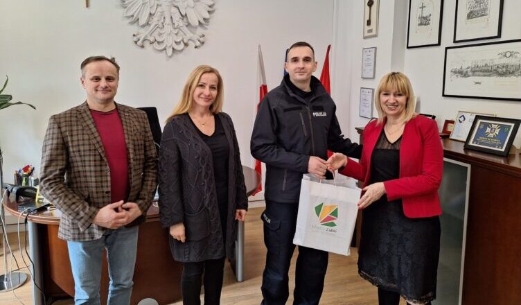 Komendant Grzegorz Konopka zakończył pracę w Ząbkach