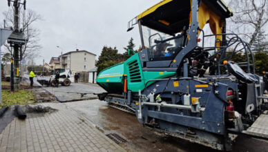 Zielonka - ruszył remont nawierzchni w ul. Brzozowej