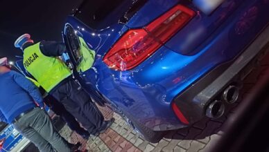 Udaremnione nielegalne wyścigi - kolejne działania stołecznych policjantów