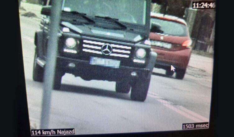 114km/h w terenie zabudowanym