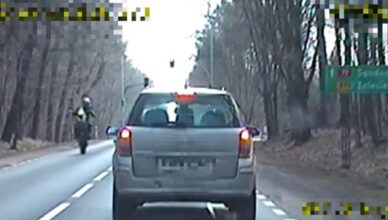 Chciał pokazać jak dobrym jest kierowcą