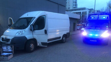 Przerażeni handlarze i 110 kg narkotyków w samochodzie