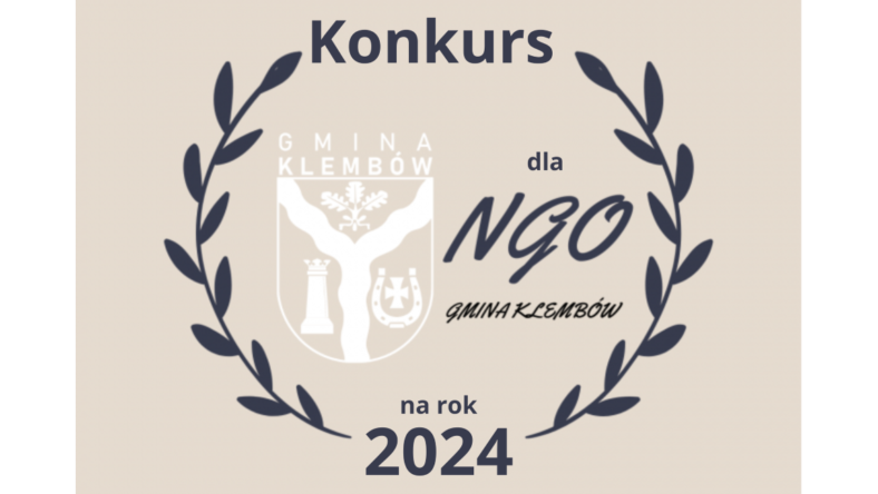 Klembów - Konkurs dla NGO na rok 2024
