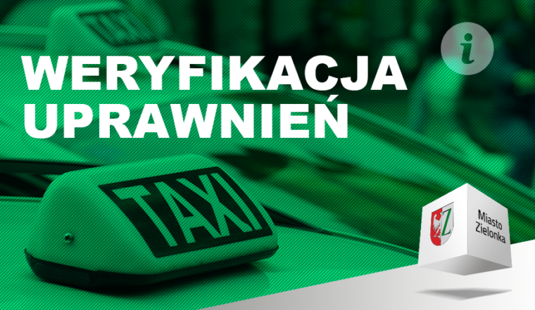 Zielonka - weryfikacja uprawnień na przewóz osób