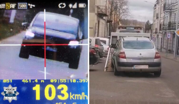 Kierowcy zatrzymani przez grupę SPEED za jazdę pod prąd i przekraczanie prędkości o ponad 50 km/h w terenie zabudowanym
