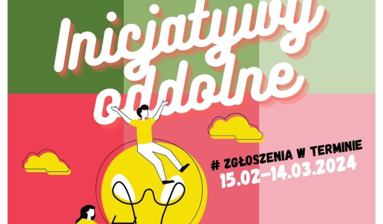 Konkurs na inicjatywy oddolne - spotkanie informacyjne