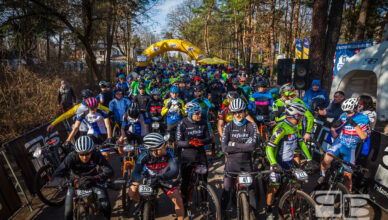 Zimowy Poland Bike Marathon 2024 w warszawskim Wawrze