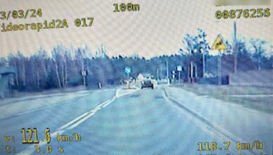 Pędził 121 km/h w terenie zabudowanym