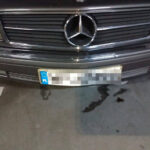 Zatrzymany przez Skorpiony na próbie kradzieży z włamaniem mercedesa