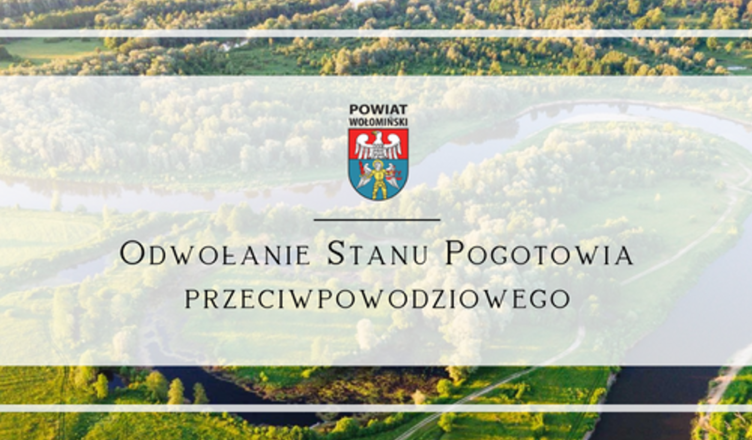 Odwołanie stanu pogotowia przeciwpowodziowego