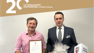 Zielonka - 20 lat firmy pana Arkadiusza Żukowskiego