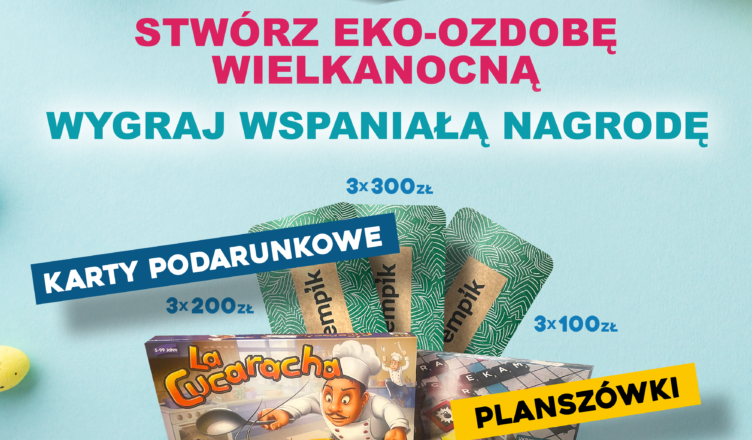 Zielonka - konkurs dla dzieci na wykonanie ekologicznej ozdoby wielkanocnej