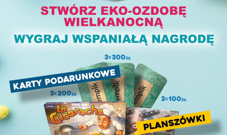 Zielonka - konkurs dla dzieci na wykonanie ekologicznej ozdoby wielkanocnej