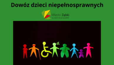 Ząbki - dowóz dzieci niepełnosprawnych, o specjalnych potrzebach edukacyjnych.