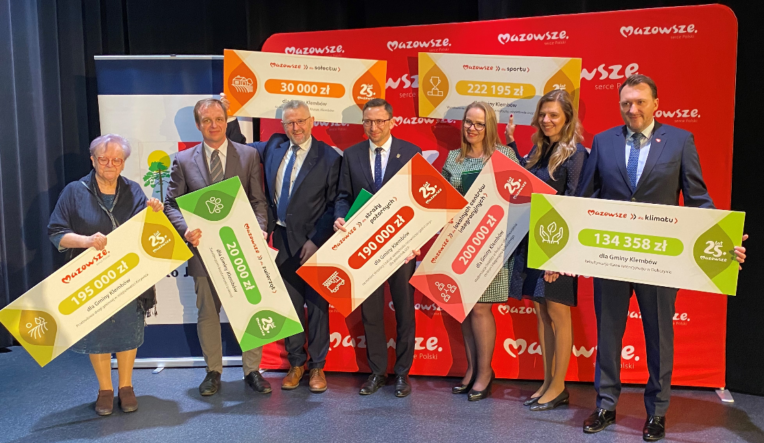 Wsparcie Samorządu Województwa Mazowieckiego dla Gminy Klembów