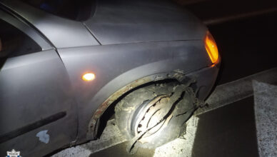 Policjant w czasie wolnym od służby, zatrzymał nietrzeźwego kierowcę