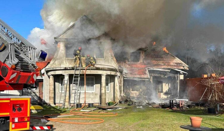 Spłonął cały dobytek