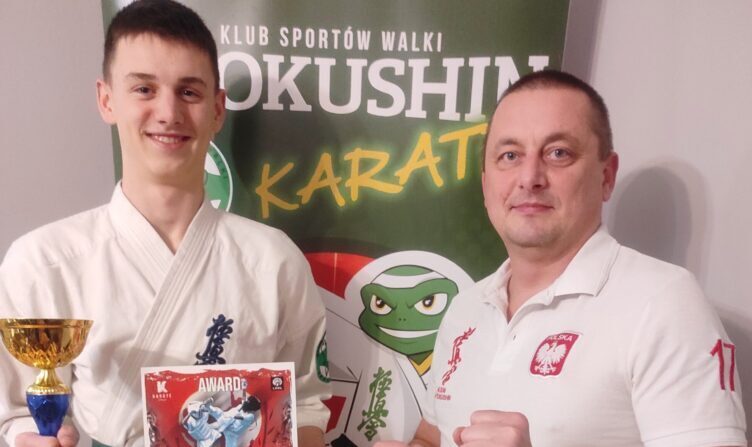 Karateka z Ząbek wywalczył III miejsce w Pucharze Europy Juniorów w Rydze
