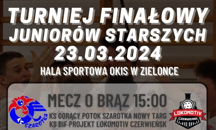 Zielonka - Turniej finałowy Juniorów Starszych w unihokeju