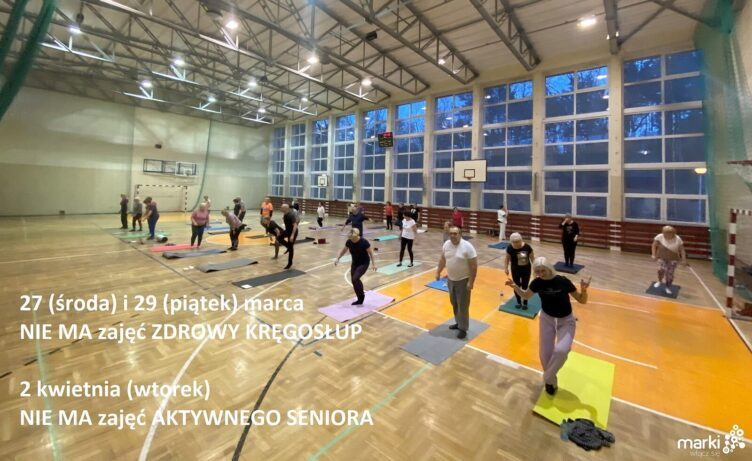 Marki, Zajęcia Aktywnego Seniora, zmiany