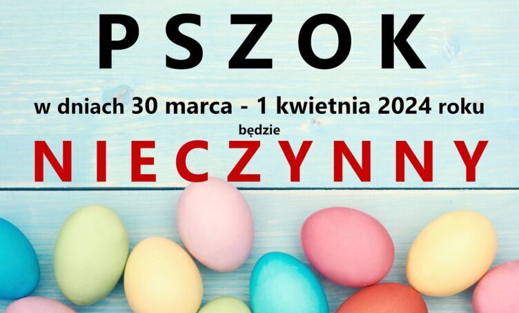 Marki - Przerwa świąteczna w PSZOK
