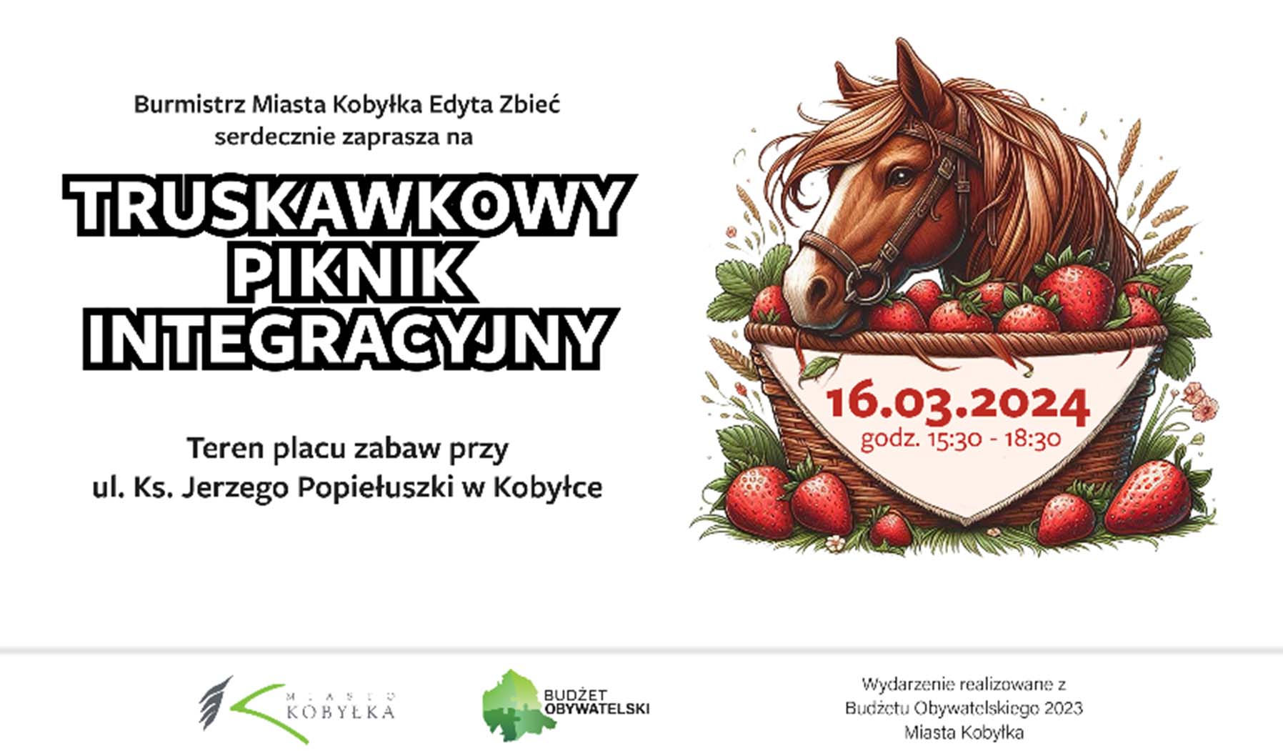 Kobyłka - truskawkowy Piknik Integracyjny