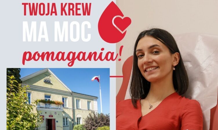 Marki - akcja krwiodawstwa pod mareckim ratuszem