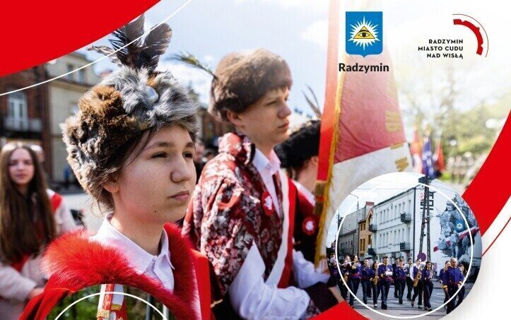Uroczyste obchody Narodowego Święta Konstytucji 3 Maja w Radzyminie