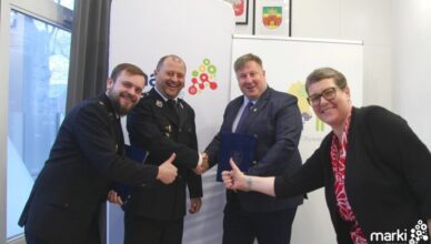 Marki - zakup dla strażaków z budżetu obywatelskiego