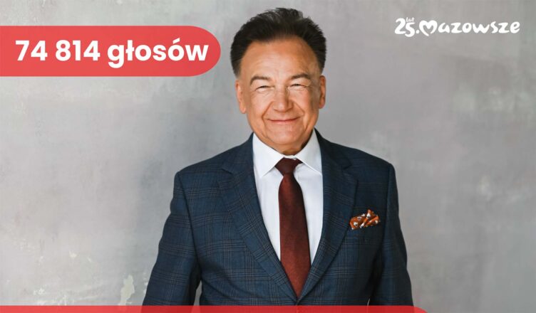Marszałek Adam Struzik z największą liczbą głosów w Polsce