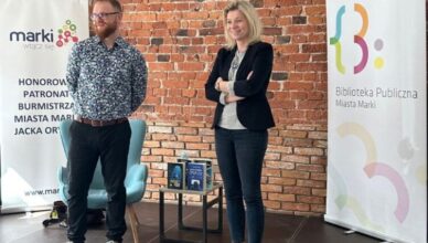 Marki - spotkania Krzysztofa Piersy z marecką młodzieżą