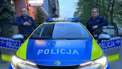 Policyjny pilotaż do szpitala w trosce o zdrowie dziecka