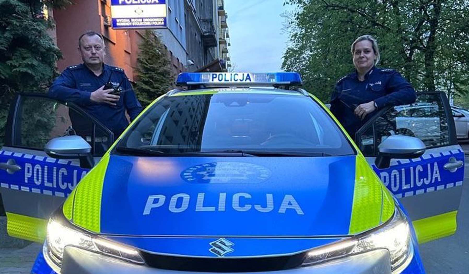 Policyjny pilotaż do szpitala w trosce o zdrowie dziecka