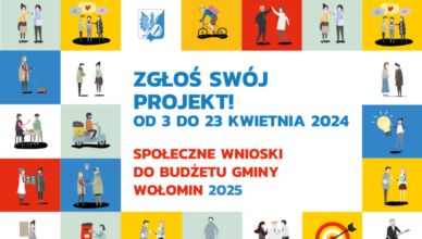 Wołomin - 3, 2, 1… START Społecznych Wniosków na rok 2025