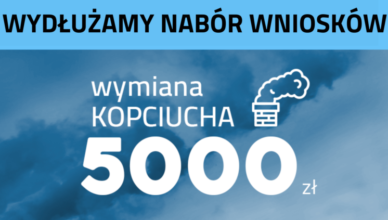Zielonka - termin przyjmowania wniosków dotacyjnych na wymianę kopciucha wydłużony